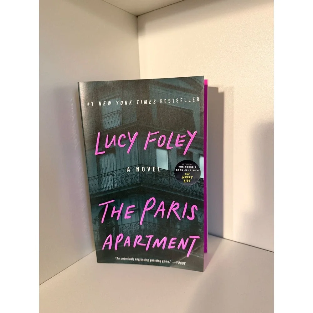 The Paris Apartment by Lucy Foley Paperback Novel Mystery Thriller Bestseller